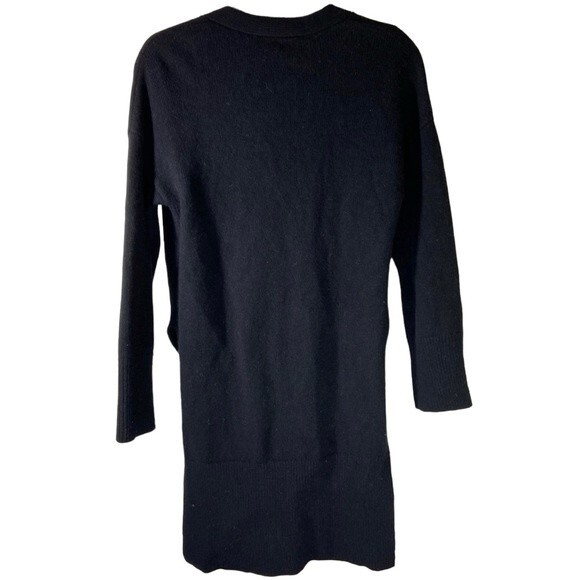 Everlane Black Cashmere Blend Long Button Front Cardigan Sweater Women’s XS - Picture 5 of 11